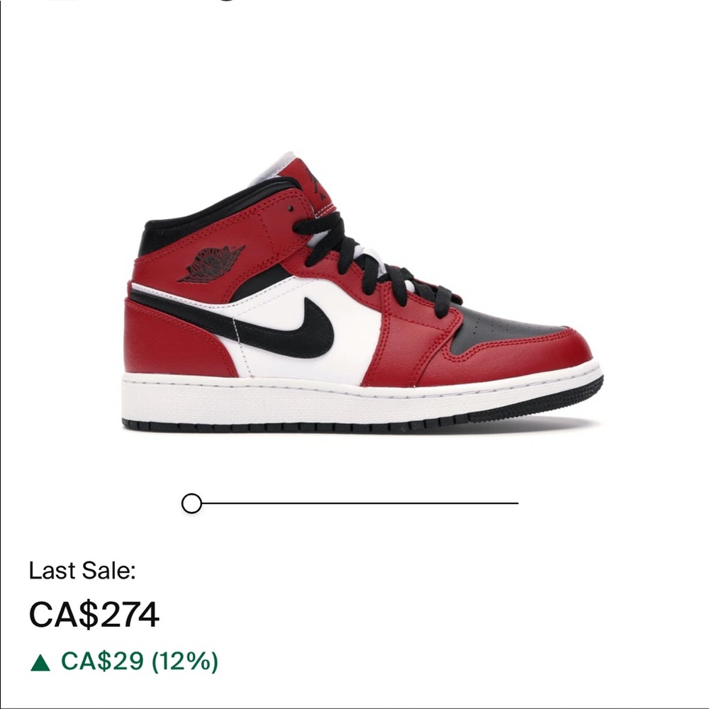 Air Jordan 1 Chicago Black Toe
